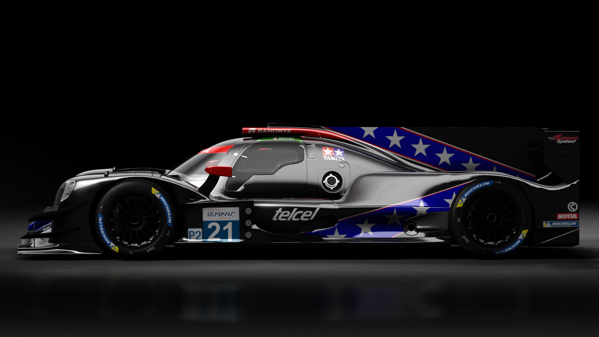 2017 Oreca 07 LMP2, skin 2020 #21 DragonSpeed USA ELMS