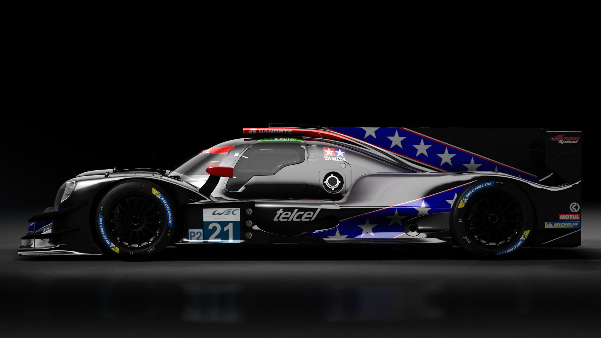 2017 Oreca 07 LMP2, skin 2020 #21 DragonSpeed USA WEC