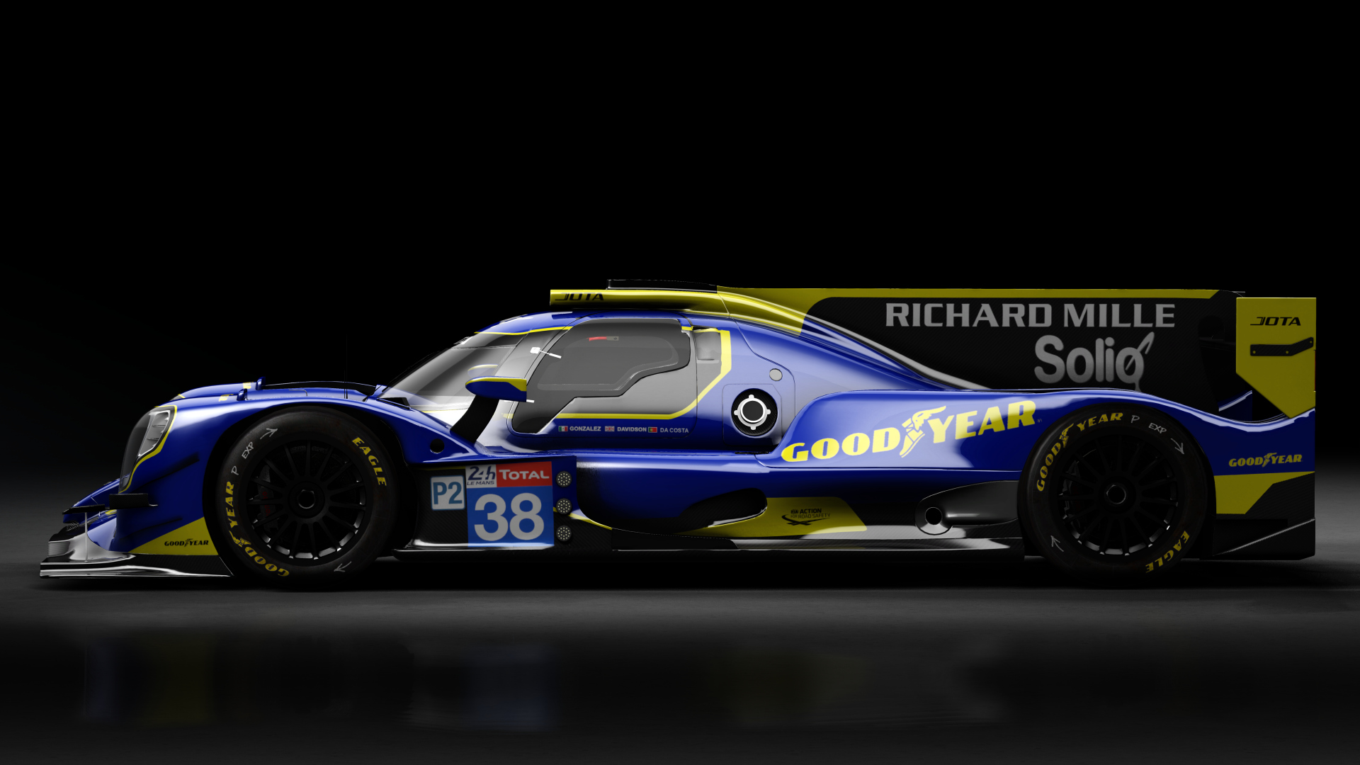 2017 Oreca 07 LMP2, skin 2020 #38 Jota Sports LM24