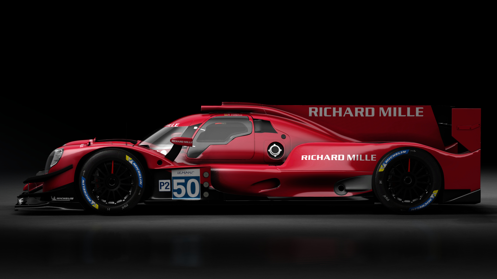 2017 Oreca 07 LMP2, skin 2020 #50 Richard Mille Racing Team ELMS