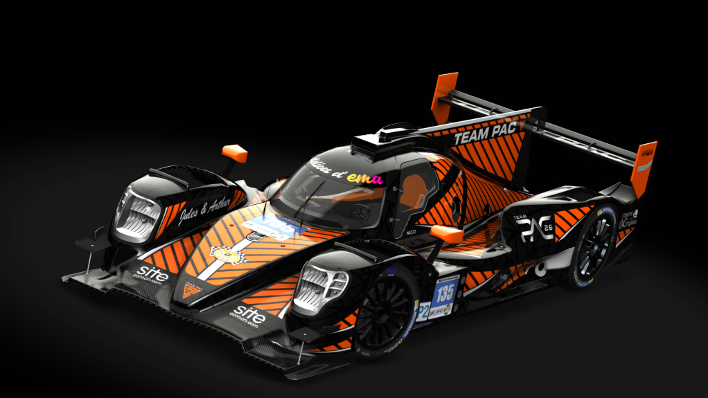 2017 Oreca 07 LMP2, skin Oreca_07_GTR_PAC_26