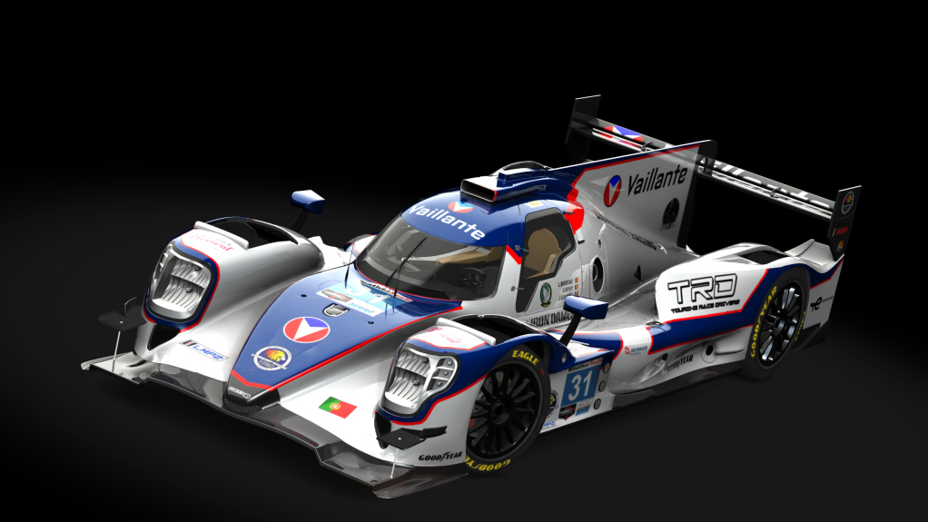 2017 Oreca 07 LMP2, skin lionheart_31_luis_bioucas