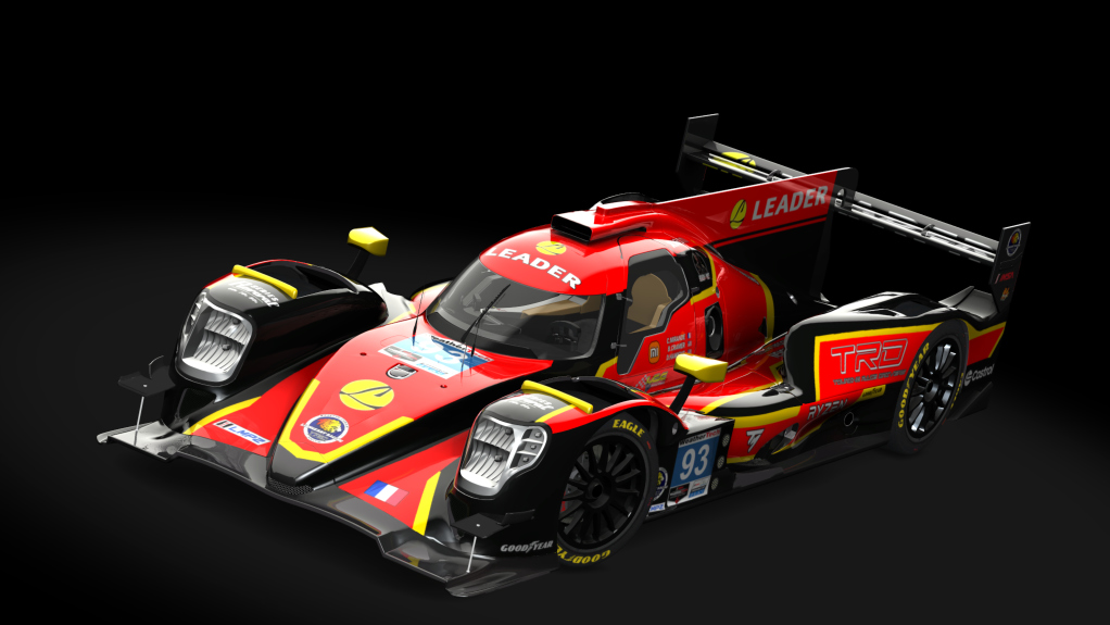 2017 Oreca 07 LMP2, skin lionheart_93_cedric_mirande