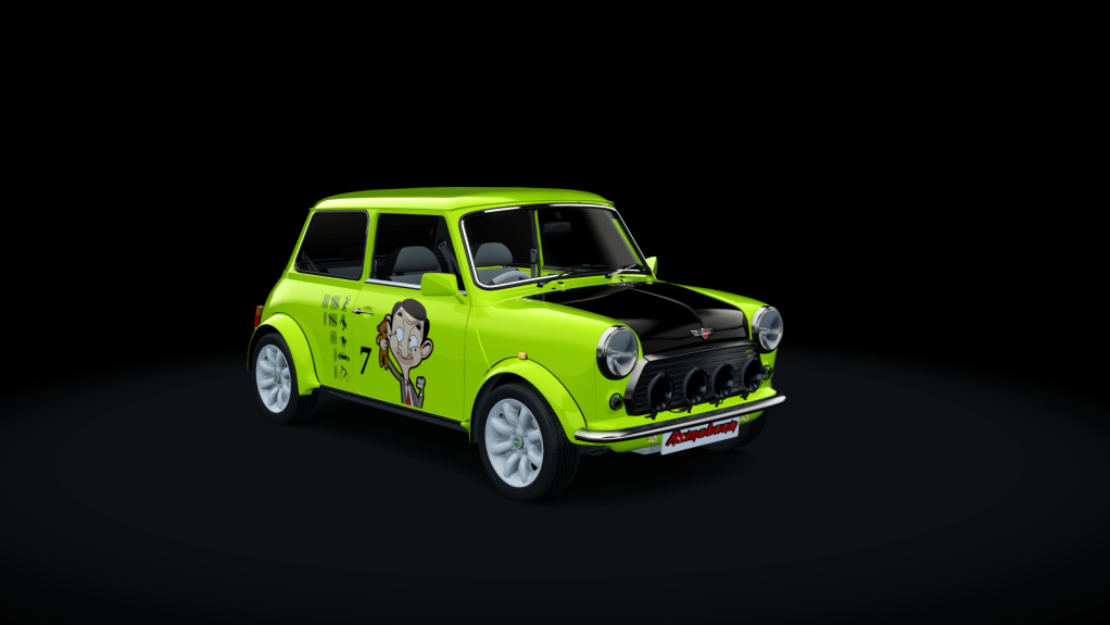 Rover Mini 1.3i Cooper S Works, skin Asmo