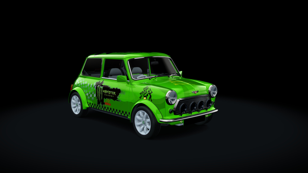 Rover Mini 1.3i Cooper S Works, skin Monster