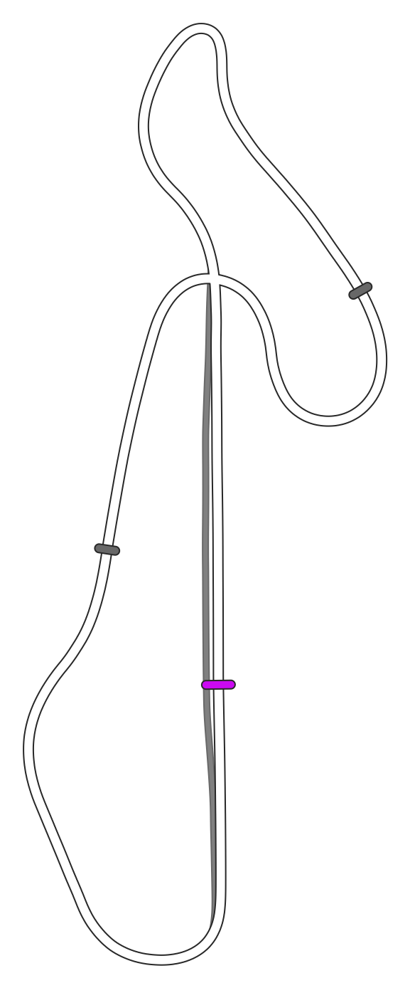 Mid-Field Raceway - Forward Layout