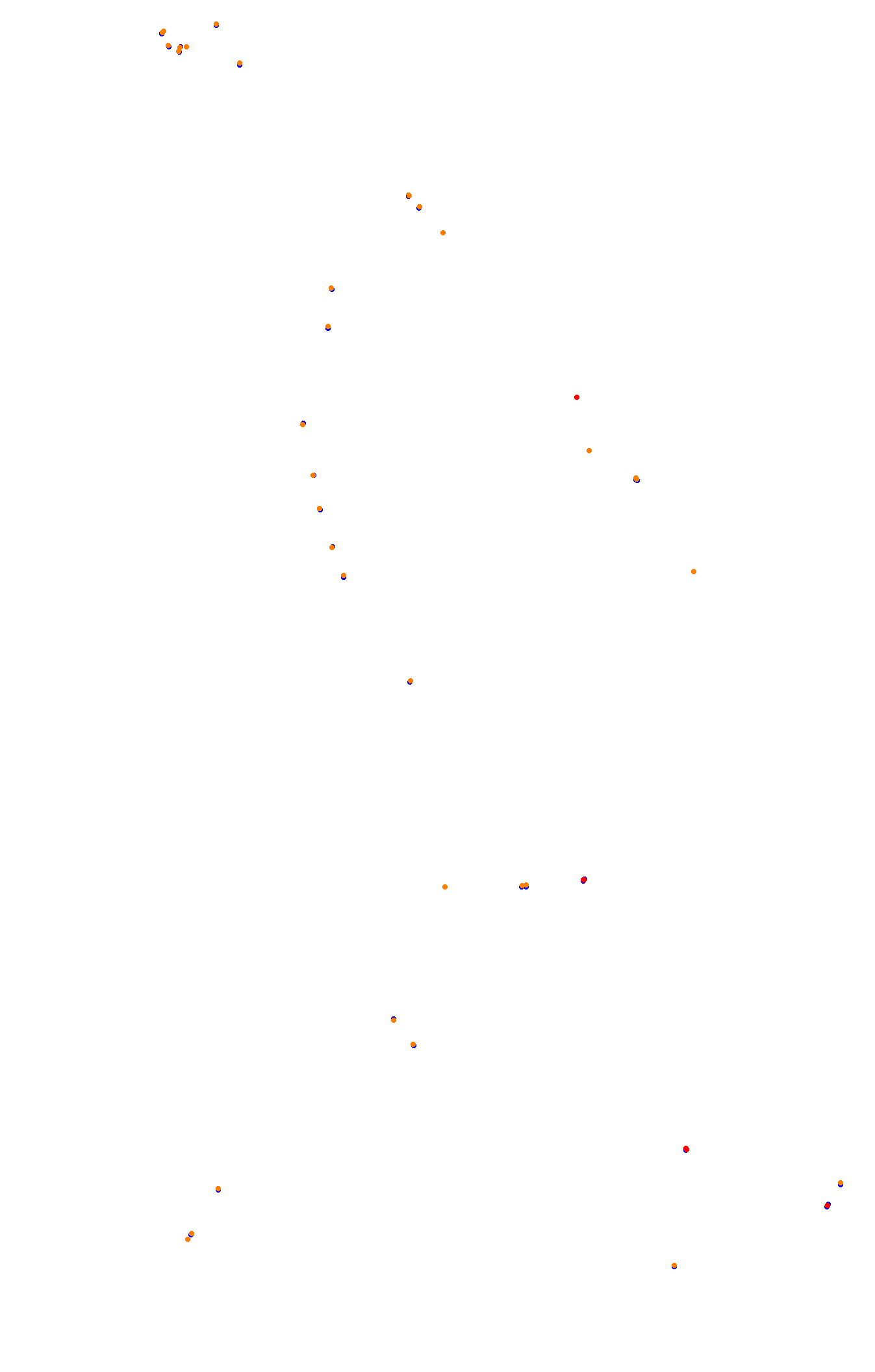 Spa OSRW collisions