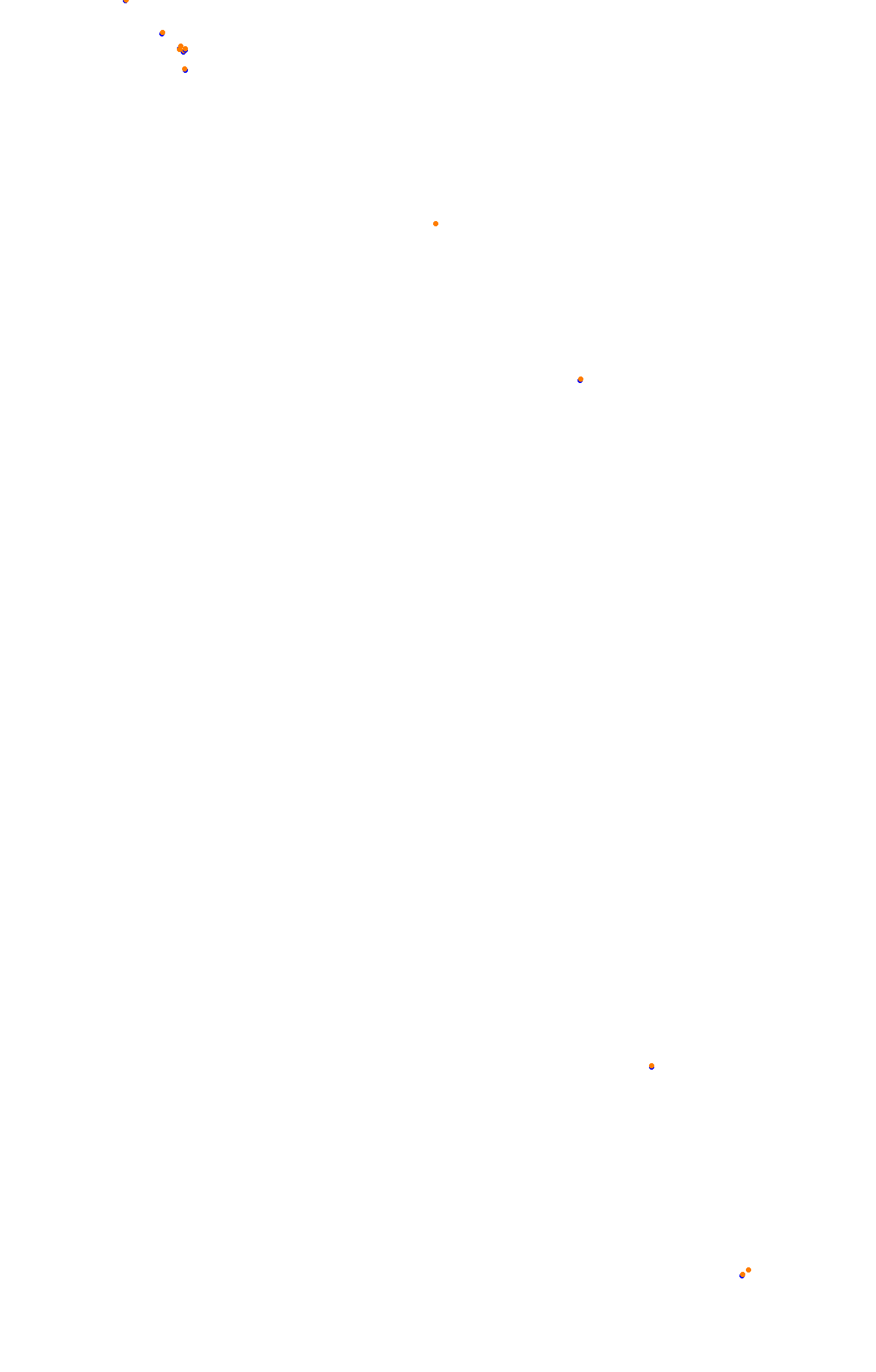 Spa OSRW collisions