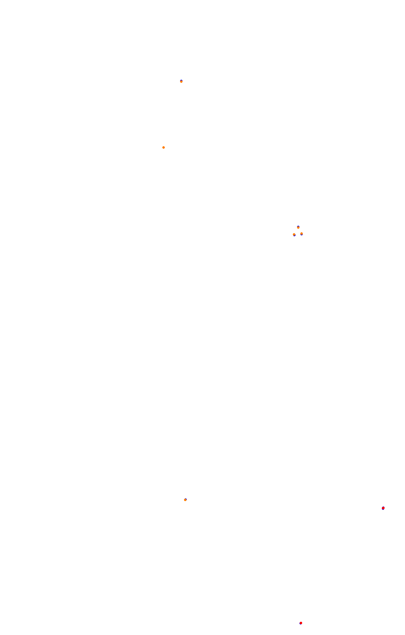 Spa OSRW collisions