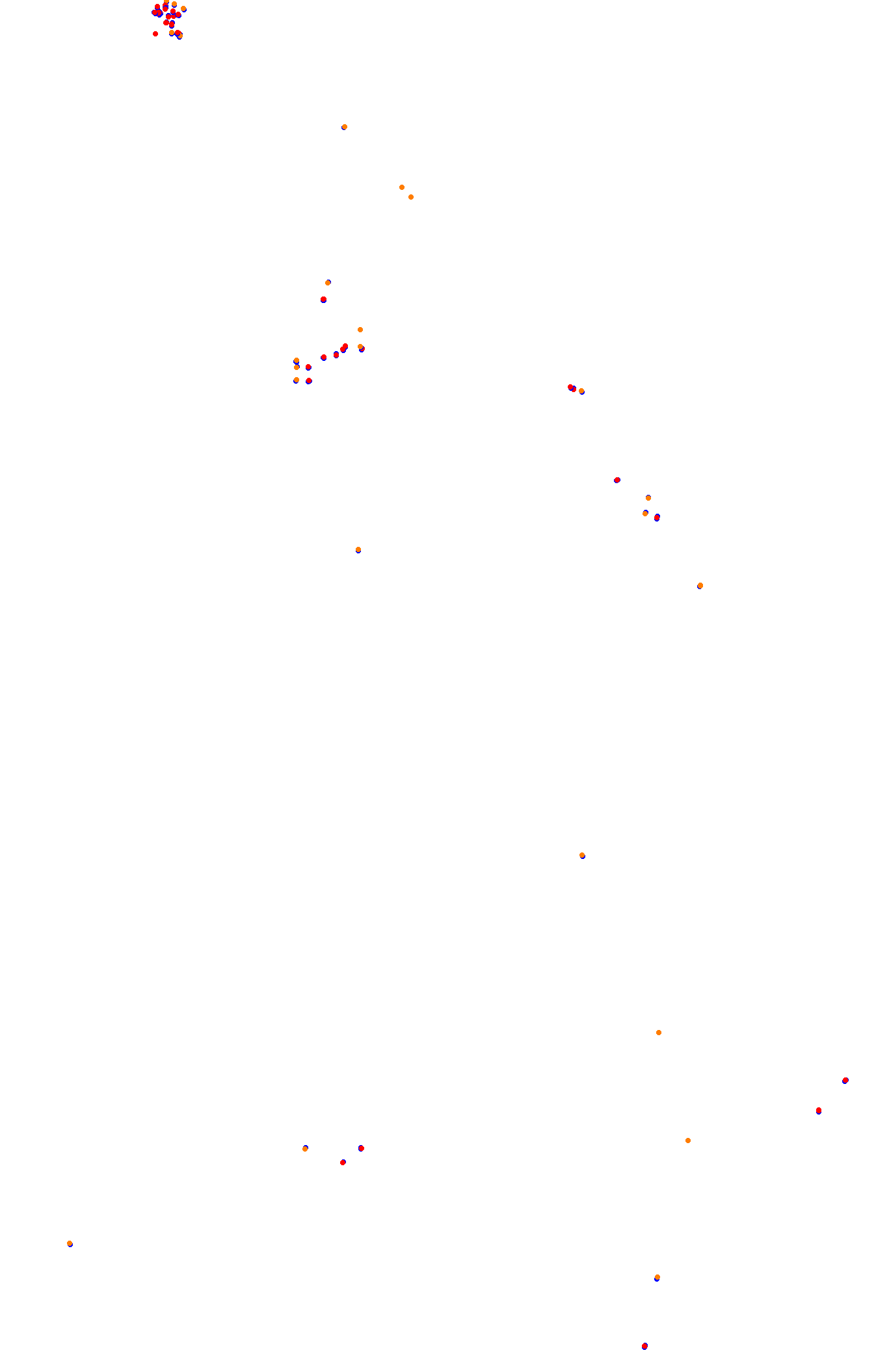 Spa OSRW collisions