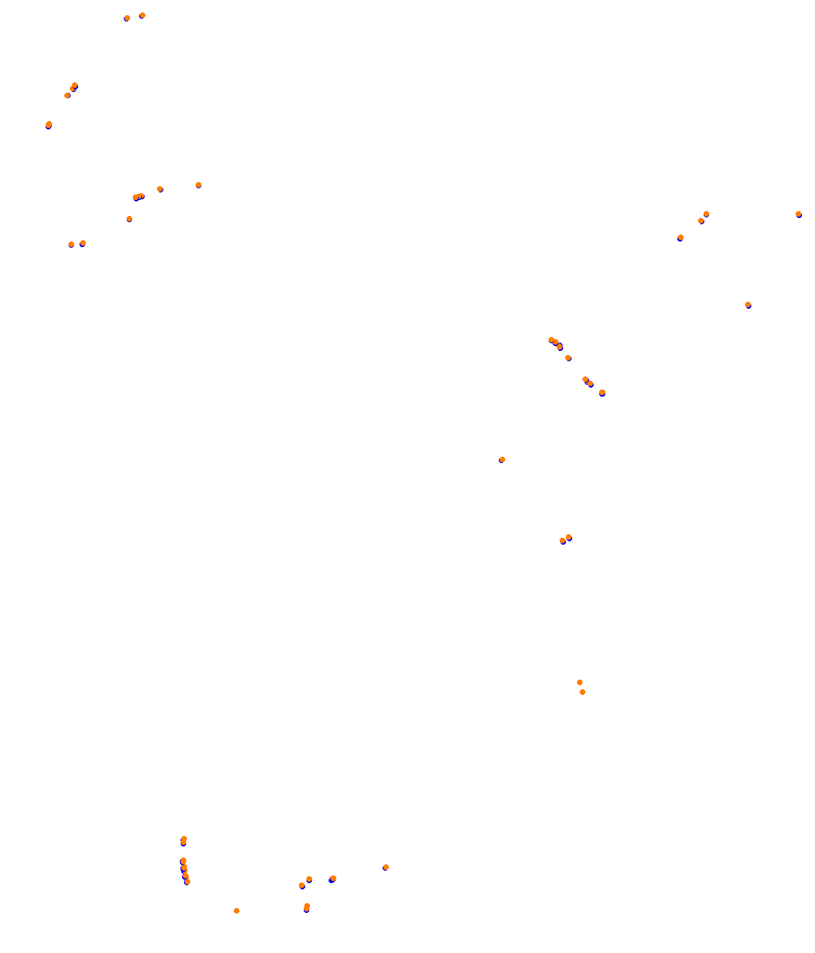 Horsma Raceway - Trophy layout collisions