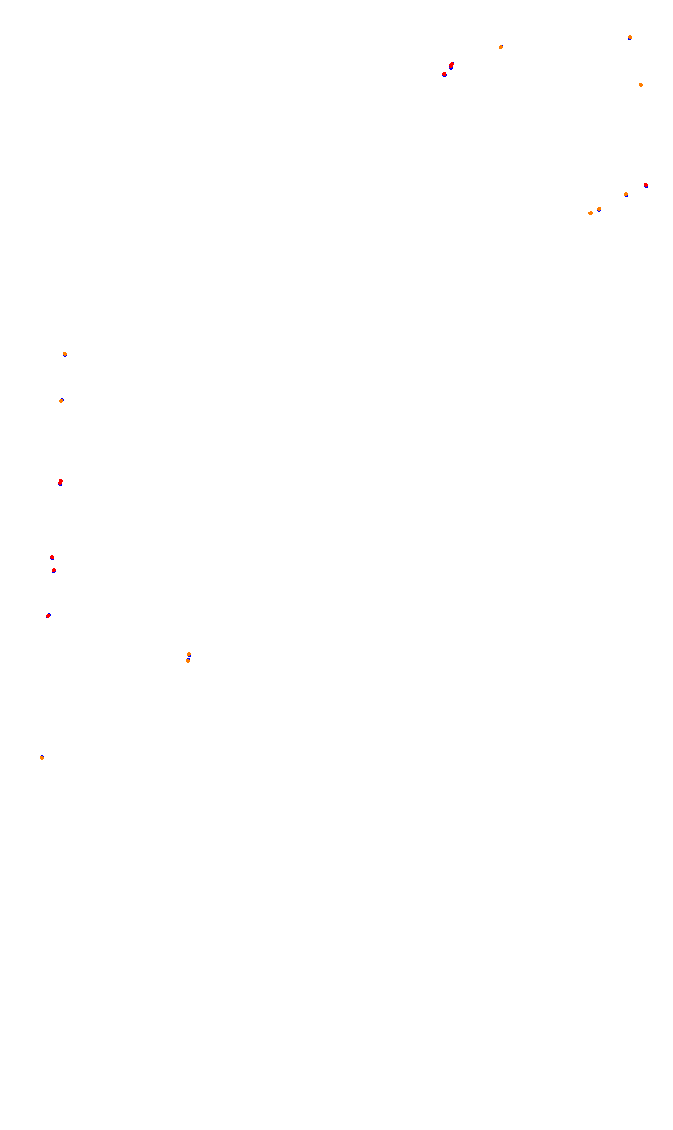 Monza collisions