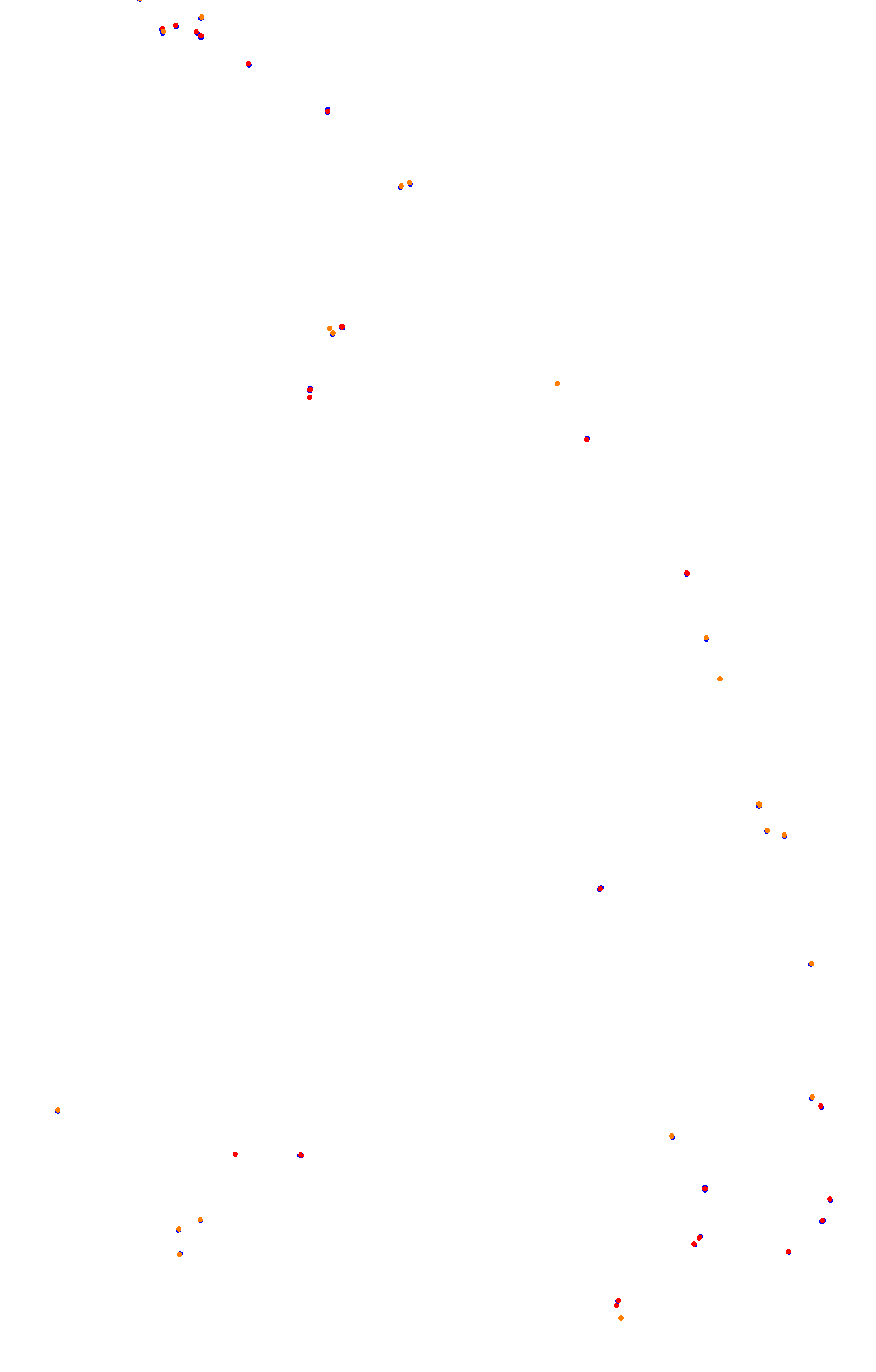 Spa OSRW collisions