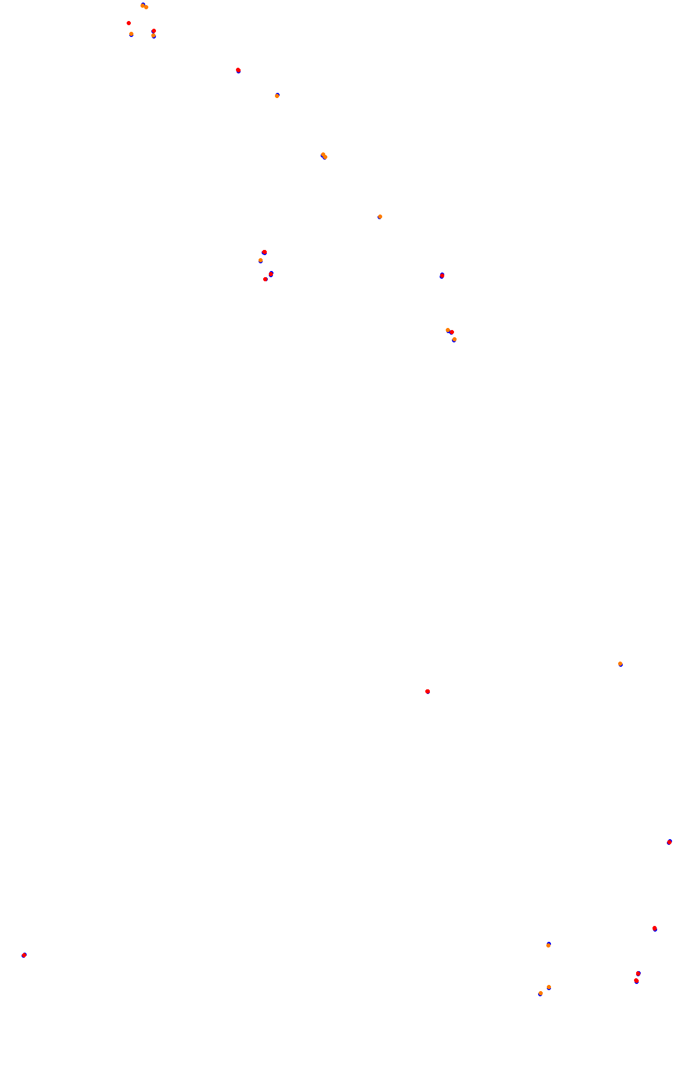 Spa OSRW collisions