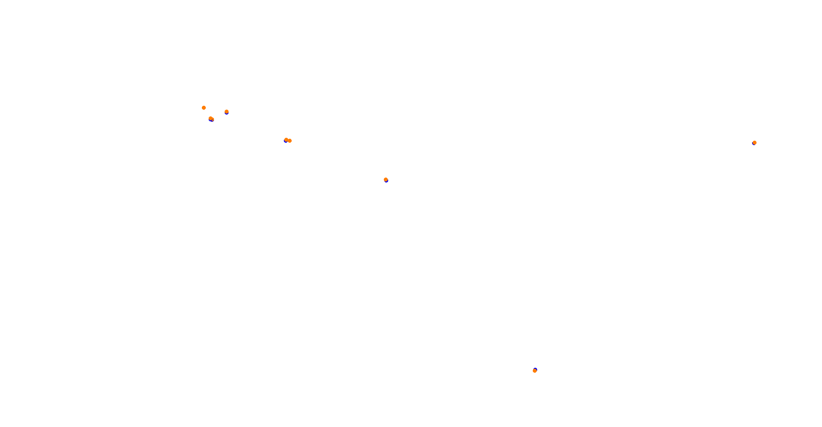 Daytona Road Course collisions