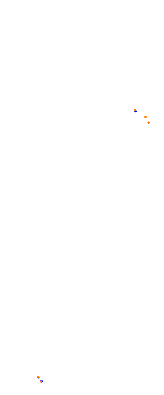 Mid-Field Raceway - Forward Layout collisions