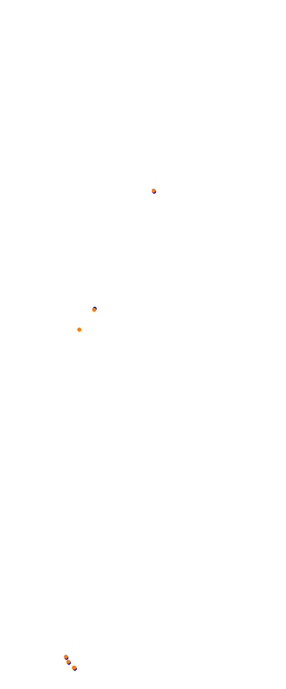 Mid-Field Raceway - Forward Layout collisions