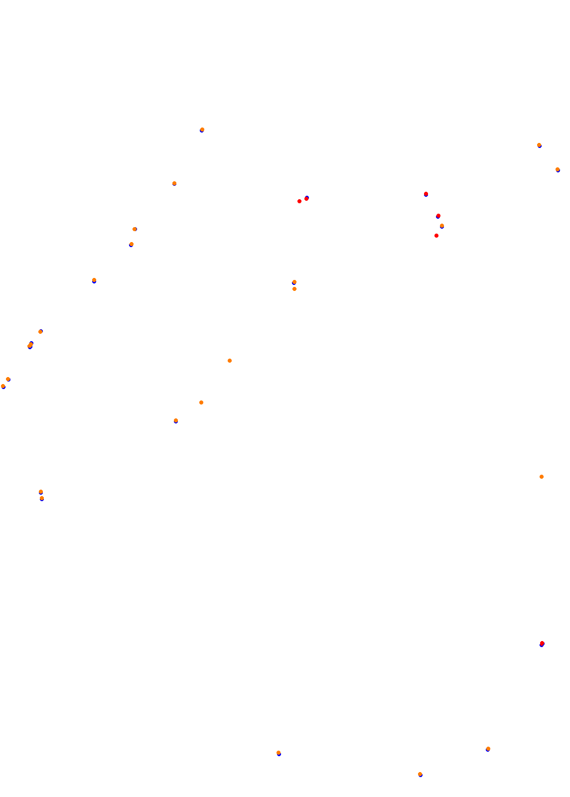 NOV'Angel Road America collisions