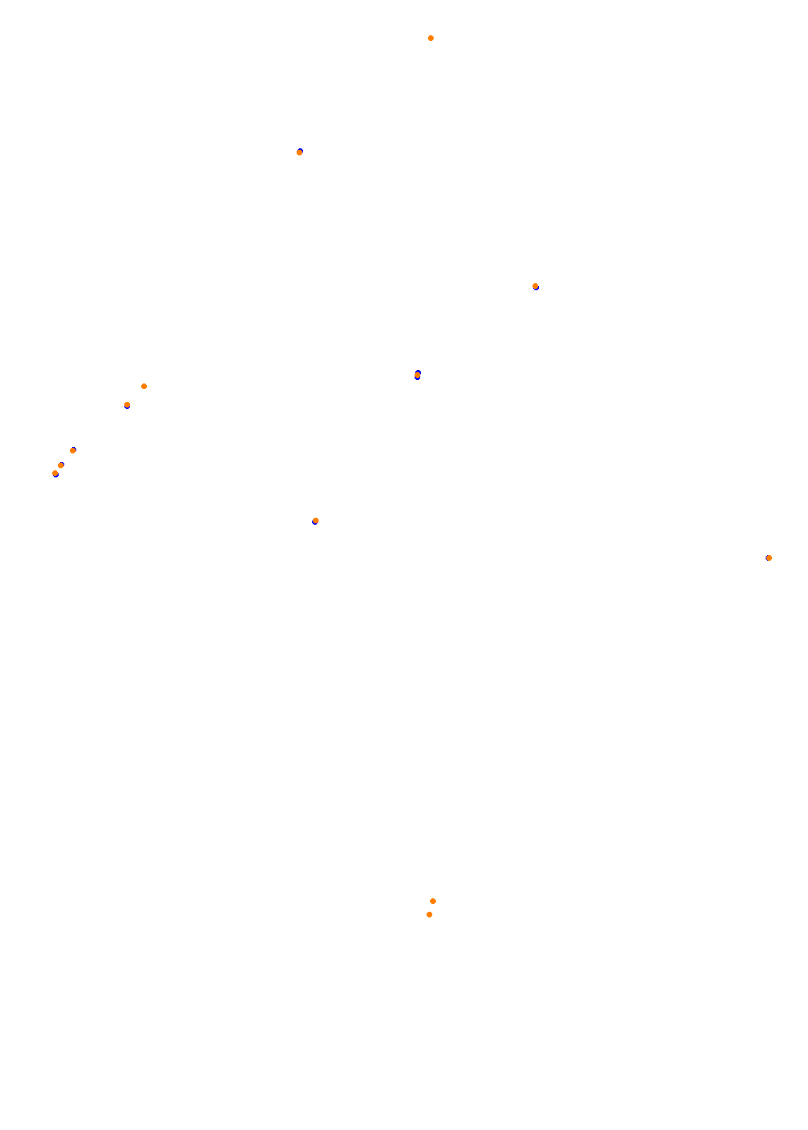 NOV'Angel Road America collisions